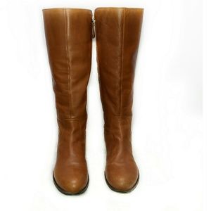 Isaac Mizrahi Live Brown Quilted/Leather Boots